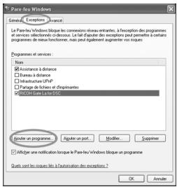 RICOH R8 - Si vous avez cliqué sur le bouton [maintenir le blocage]: - 2