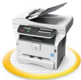 RICOH AFICIO SP 1100S - Solution tout-en-un pour les bureaux de petite taille - 1