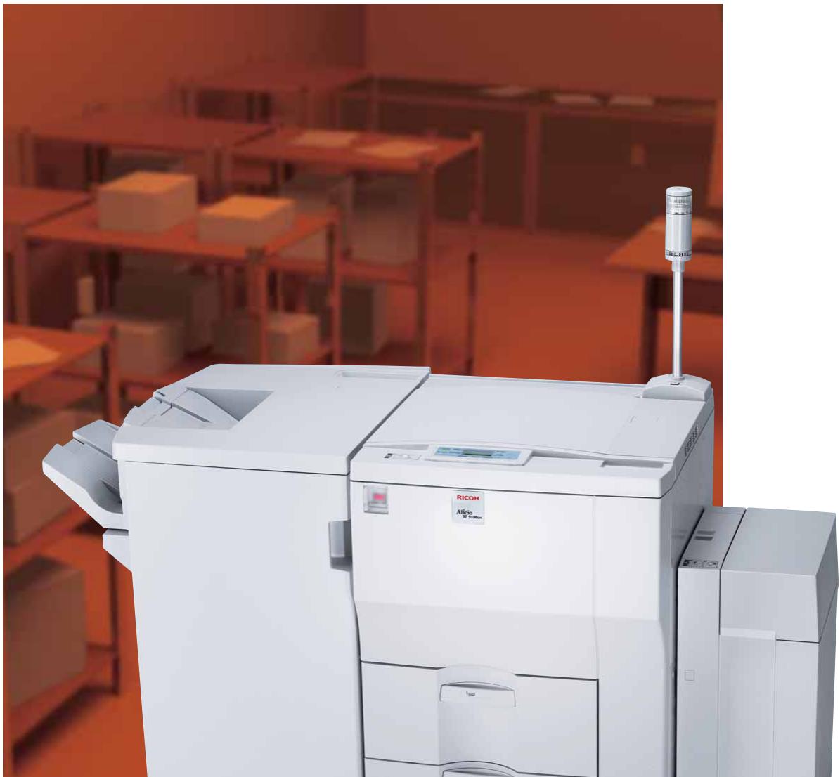 RICOH AFICIO SP 9100DN - Une impression noir et blanc ultra-performante et à moindre coût - 1