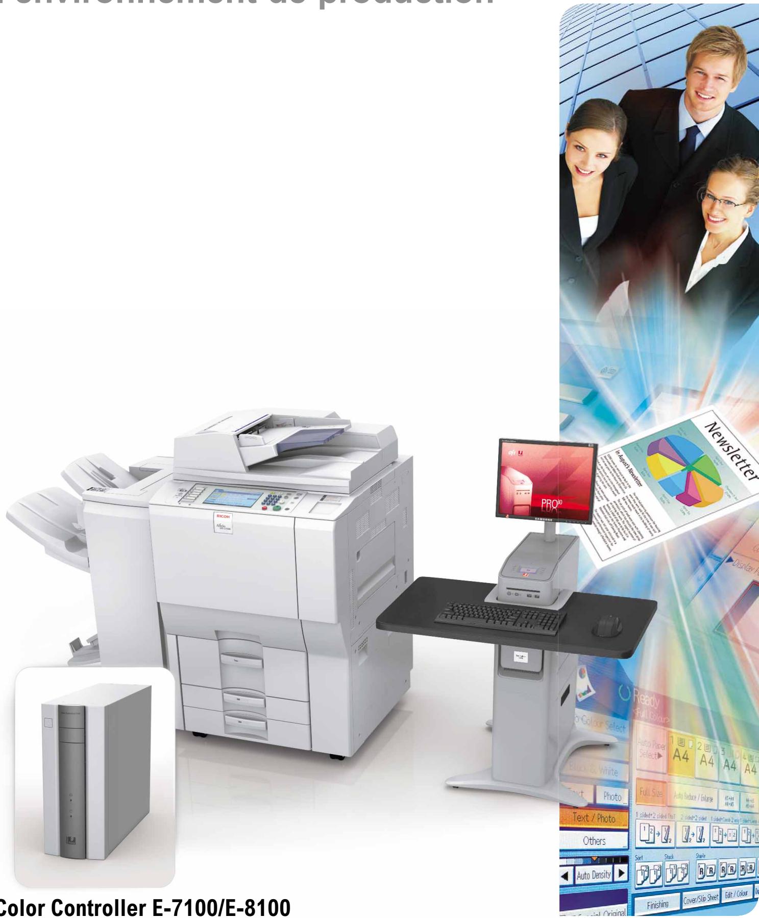 RICOH COLOR CONTROLLER E-7100 - Une qualité couleur professionnelle pour l'environnement de production - 1