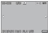 RICOH CX3 - L'affichage change comme suit. - 5