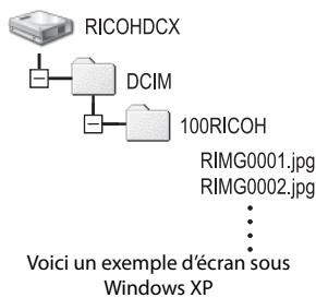 RICOH CX3 - Si le logiciel DL-10 n'est pas installé : - 1