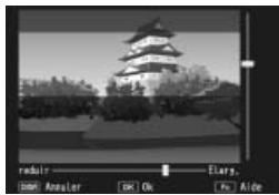 RICOH CX3 - Appuyez sur la touche ADJ./OK ▲▼ pour repositionner la zone de mise au point. - 2