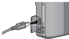 RICOH CX3 - Raccordement de l'appareil photo à une imprimante - 1