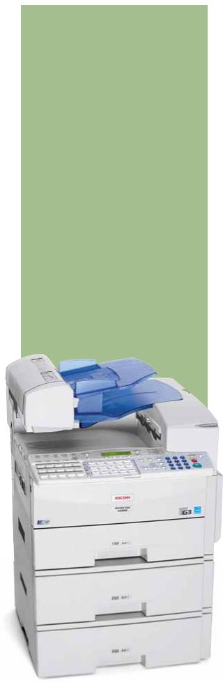 RICOH FAX4430NF - Distribution efficace des documents destinée aux groupes de travail de moyenne et grande taille - 1