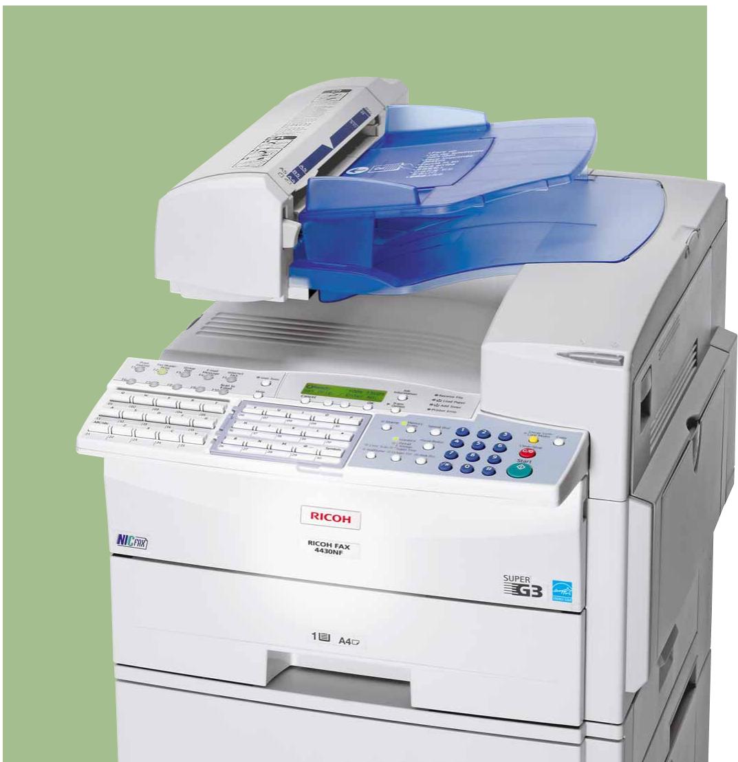RICOH FAX4430NF - Solution de communication professionnelle fluide et avancée - 1