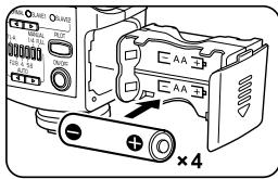 RICOH GF-1 - Inserimento delle batterie - 2