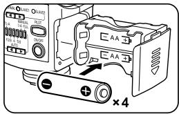 RICOH GF-1 - Batterien einlagen - 2