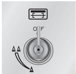 SMEG BQ61TDE - Manette de commande du bruleur radiant - 1