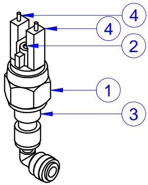 SMEG WO-02 - Réglage du pressostat de pression minimale. - 2