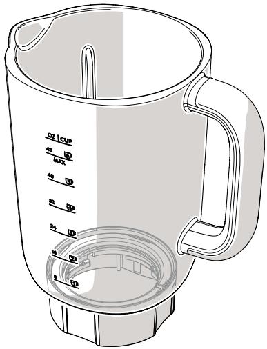 SMEG BLF01RDEU - Carafe en Tritan® sans BPA de 1,5 litre (3) - 1