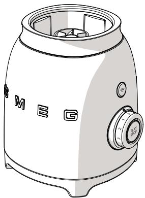 SMEG BLF01RDEU - Base du moteur (5) - 1