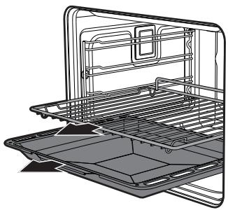 SMEG SF341GGX - Reinigung des Ofeninneren - 1