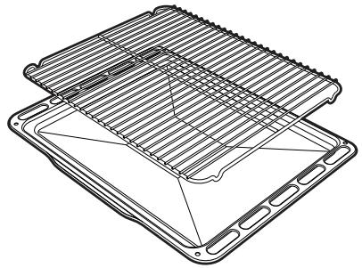 SMEG SF341GGX - Rost fur Fettpfanne - 1