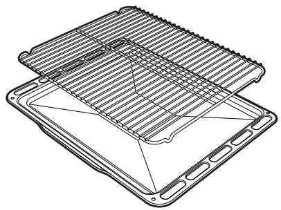 SMEG SF341GGXK - Rost fur Fettpfanne - 1