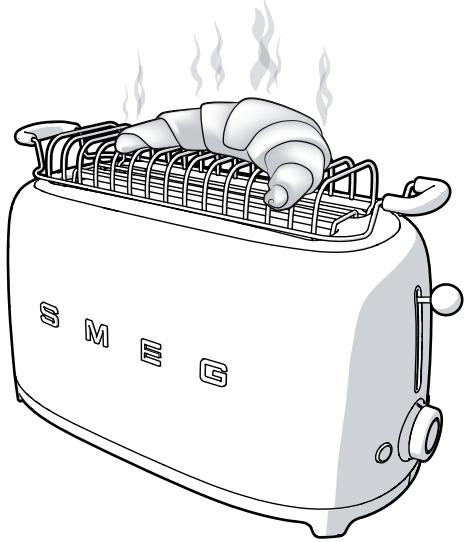 SMEG TSF02SSUS - Mode d'emploi : - 1