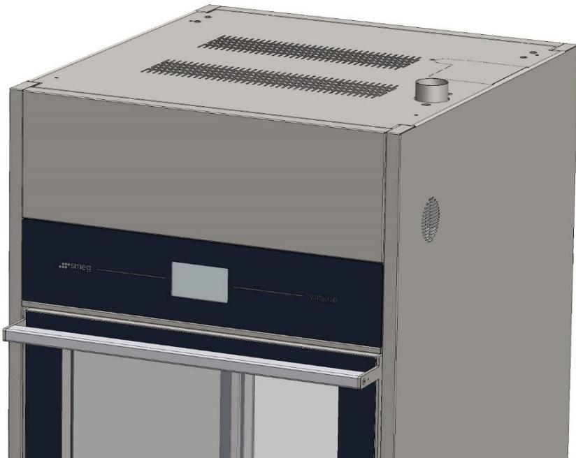 SMEG WD6010-36 - ATTENTION - EVENT DE VAPEUR - 2