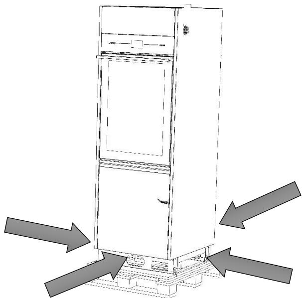 SMEG WD6010-36 - RETRAIT DE L'EMBALLAGE ET PREPARATION POUR LE TRANSPORT - 2