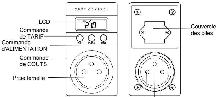 LA CROSSE TECHNOLOGY RS3362 - COST CONTROL: - 1