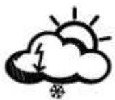 LA CROSSE TECHNOLOGY WD6005 - ICONES De prevision METEO - 1