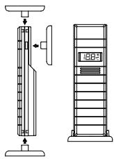 LA CROSSE TECHNOLOGY WD9541 - POSITIONNEMENT DU RÉCEPTEUR METEO - 2