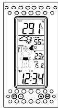 LA CROSSE TECHNOLOGY WS9635 - Sur un mur - 1