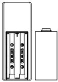 LA CROSSE TECHNOLOGY WD1201 - INSTALLATION ET/OU REMPLACEMENT DES PILES DE L'EMETTEUR DE TEMPERATURE - 1