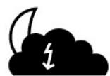 LA CROSSE TECHNOLOGY WD1201 - ICONES DE PREVISION METEO - 1
