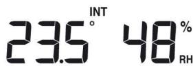 LA CROSSE TECHNOLOGY WD4601 - RELEV DE TEMPERATURE ET D'HYGROMETRIE INTERIEURES - 1