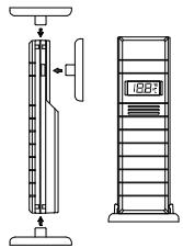 LA CROSSE TECHNOLOGY WD9005 - Positionnement de l'emetteur thermo-hygro LOCAL - 1