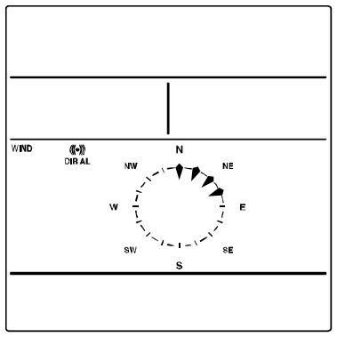 LA CROSSE TECHNOLOGY WS2801 - Alarme de direction du vent - 1