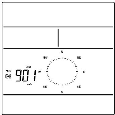 LA CROSSE TECHNOLOGY WS2801 - Alarme de rafale - 1