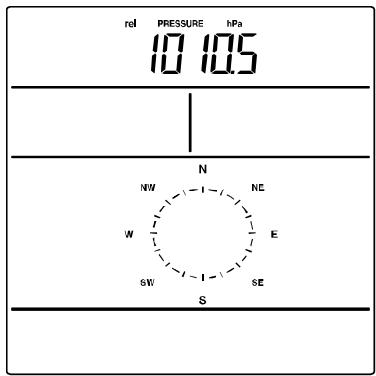 LA CROSSE TECHNOLOGY WS2801 - Réglage de la pression relative - 1