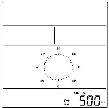 LA CROSSE TECHNOLOGY WS2801 - Alarme des précipitations sur 24 heures - 1
