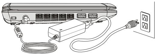MSI WIND U100 - Déconnexion de l'alimentation - 1
