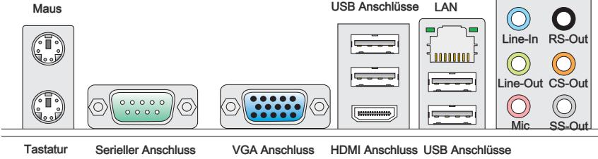 MSI 880GM-E41 - Rücktafel - 1