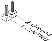 MSI 880GM-E41 - Chassis Intrusion Connector: JCI1 - 1