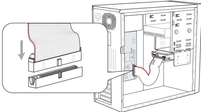 MSI 880GM-E41 - Floppy Disk Drive Connector: FDD1 - 1