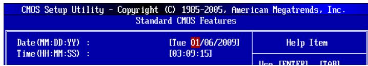 MSI 890FXA-GD70 - Das Hauptmenu - 1