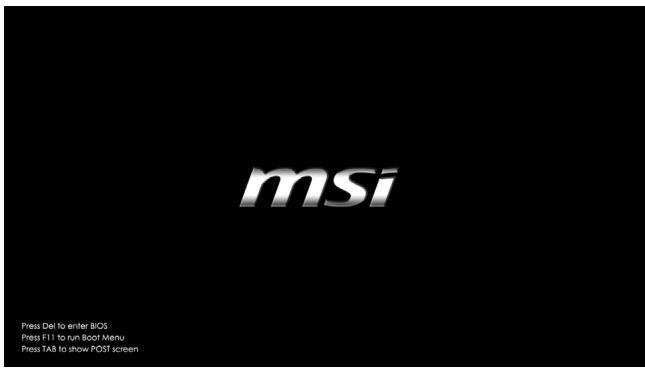 MSI G52-66811X9 - Récupér le système avec la touche de raccourci F3 - 1