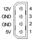 MSI G52-75161X6 - Connecteur d'alimentation ATX 12V (1x4-Pin) - 1