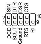 MSI G52-75161X6 - Serial Port Connector - 1