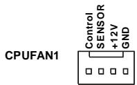 MSI G52-75191X6 - Fan Power Connectors: CPUFAN1/ SYSFAN1/ SYSFAN2 - 1