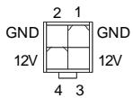 MSI G52-75191X6 - ATX 12V Power Connector (2x2-Pin): JPWR2 - 1
