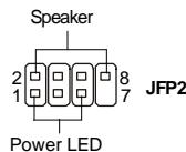MSI G52-75191X6 - Front Panel Connectors: JFP1, JFP2 - 2