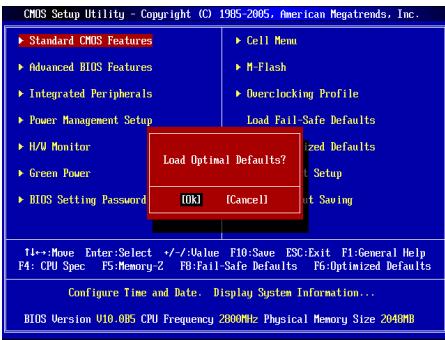 MSI G52-76151X4 - Load Optimized Defaults - 1