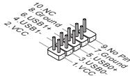 MSI G52-76231XK - Front USB Connector: JUSB1, JUSB2, JUSB3, JUSB4 - 1
