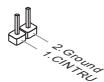 MSI GF615M-P31 - Chassis Intrusion Connector: JCI1 - 1