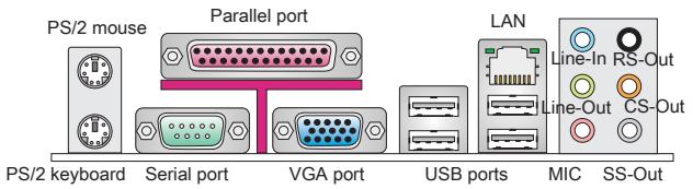 MSI GF615M-P33 - REAR PANEL - 1