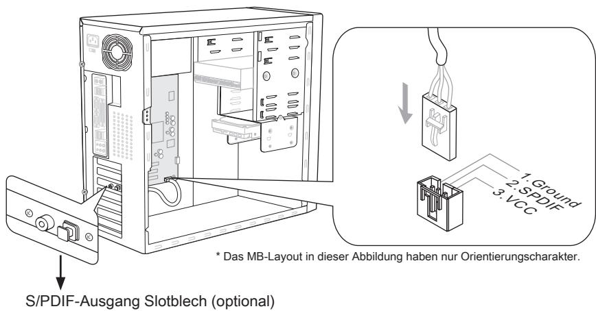 MSI MS-7660 - S/PDIF-Ausgang: JSP1 - 1